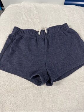 Lucky Brand Navy Heather Girls' Cozy Drawstring Shorts